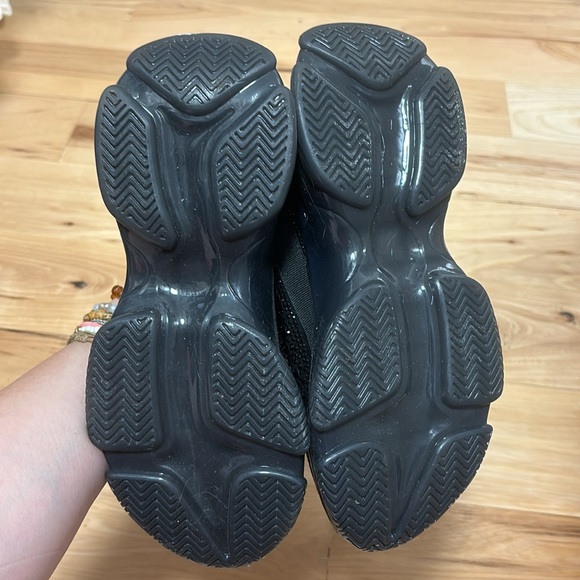 Steve Madden Maxima Black Rhinestones - Picture 8 of 11